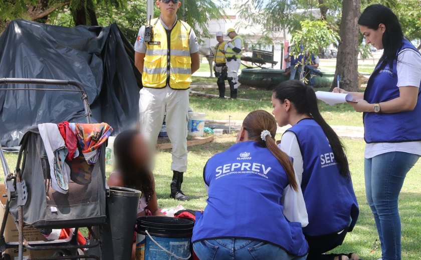 Ronda no Bairro participa de ação integrada de acolhimento a pessoas em situação de rua