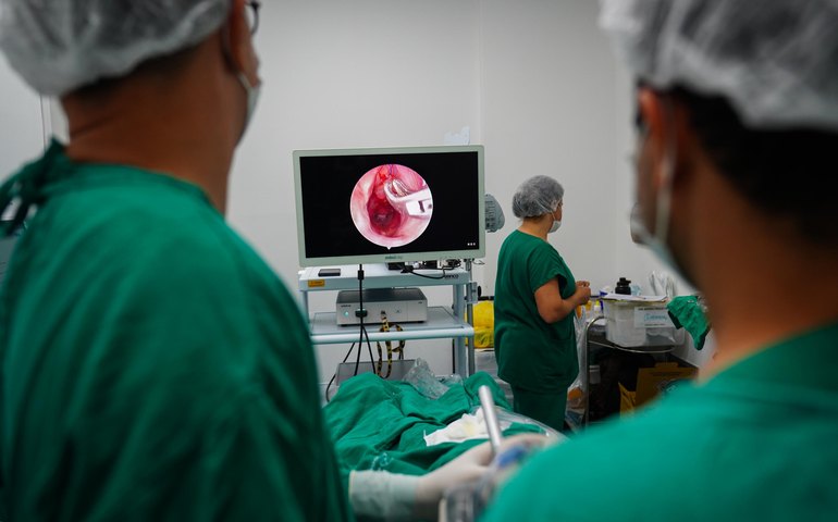 Paciente da primeira cirurgia do Programa Respirar e se recupera bem