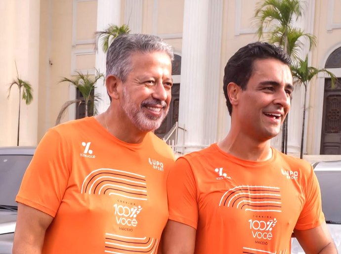 Arthur Lira participa com JHC da Corrida 100% Você e celebra Emancipação de Alagoas com centenas de corredores