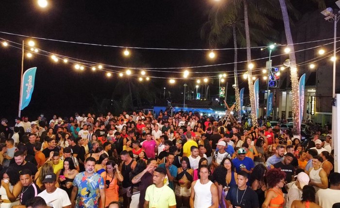 Evento aconteceu na quadra de futevôlei, localizada na orla marítima