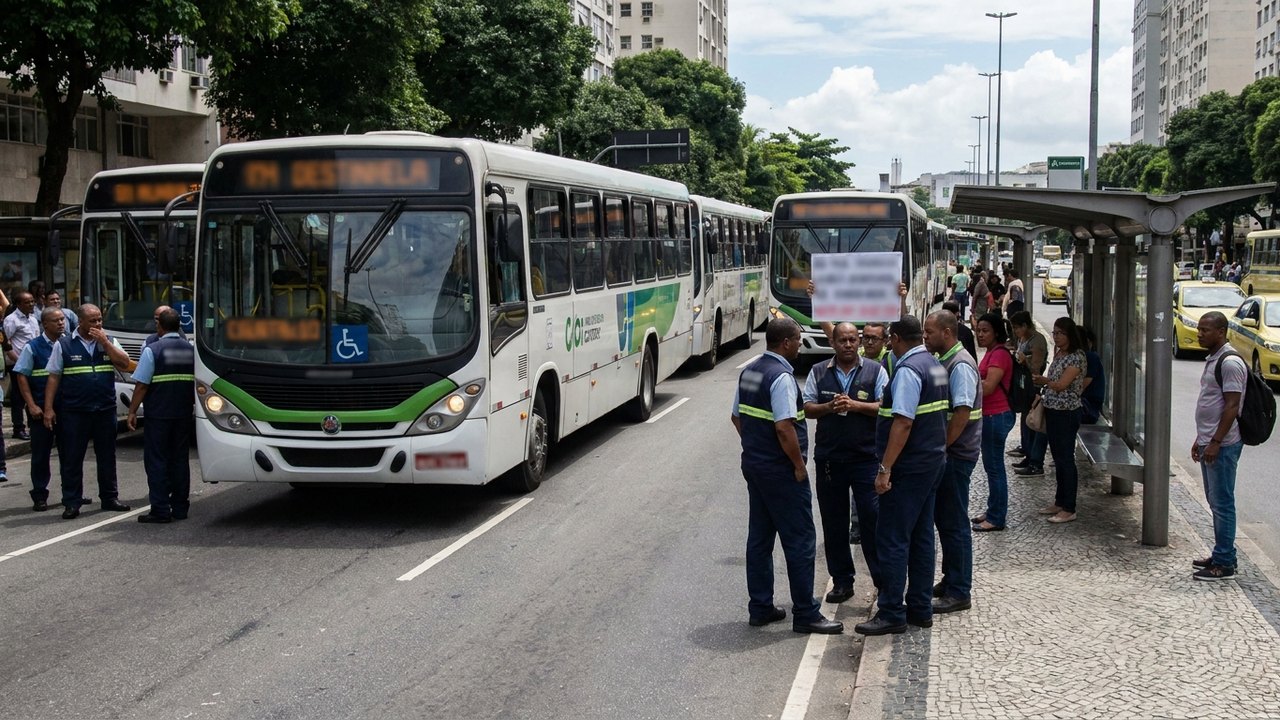 Rodoviários rejeitam proposta do Rio Ônibus e mantêm estado de greve