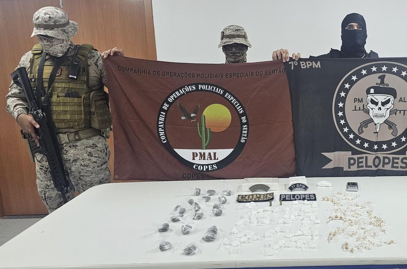 PM apreende quase 54 quilos de drogas e 46 armas de fogo na primeira semana de junho