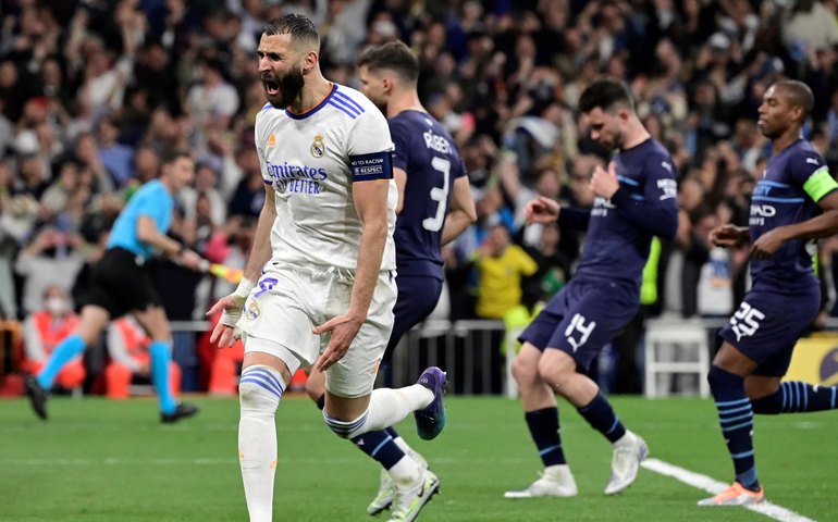 Com virada espetacular, Real elimina City e vai à final da Liga dos Campeões