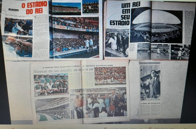 1970: Estádio Rei Pelé uma homenagem que ficou para história