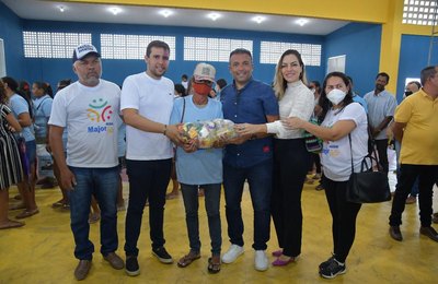 Prefeitura de Major entrega mais 1.100 cestas alimentares a famílias carentes nesta segunda-feira, 20 