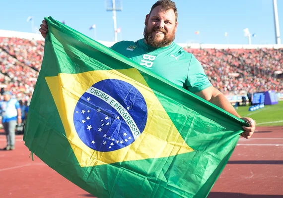 Darlan Romani é bicampeão pan-americano de arremesso de peso