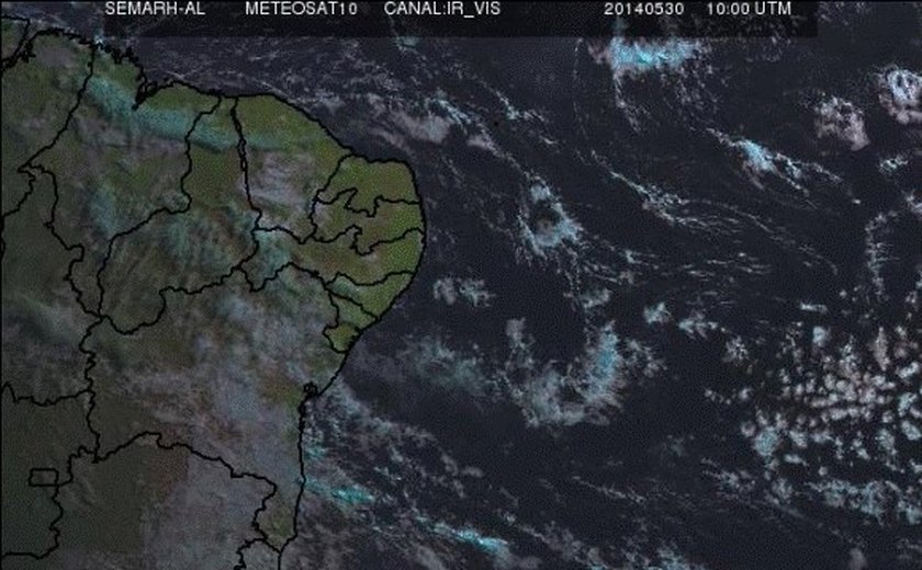 Fim de semana tem probabilidade de chuvas na maioria das regiões de AL