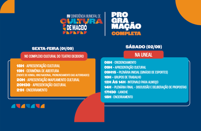 "Democracia e Direito à Cultura" será tema da IV Conferência Municipal de Cultura