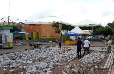 Prefeitura de Anadia realiza abertura de acesso da Praça ao Sertãozinho