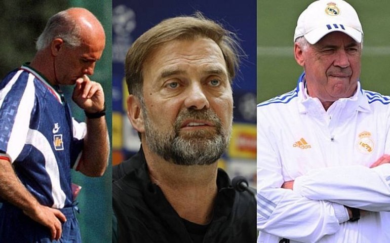 Final da Liga dos Campeões celebra influência de Sacchi sobre Klopp e Ancelotti