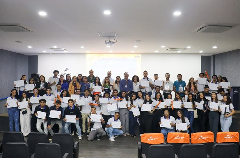 Senac Alagoas celebra Formatura de mais de 100 jovens no Curso de Aprendizagem