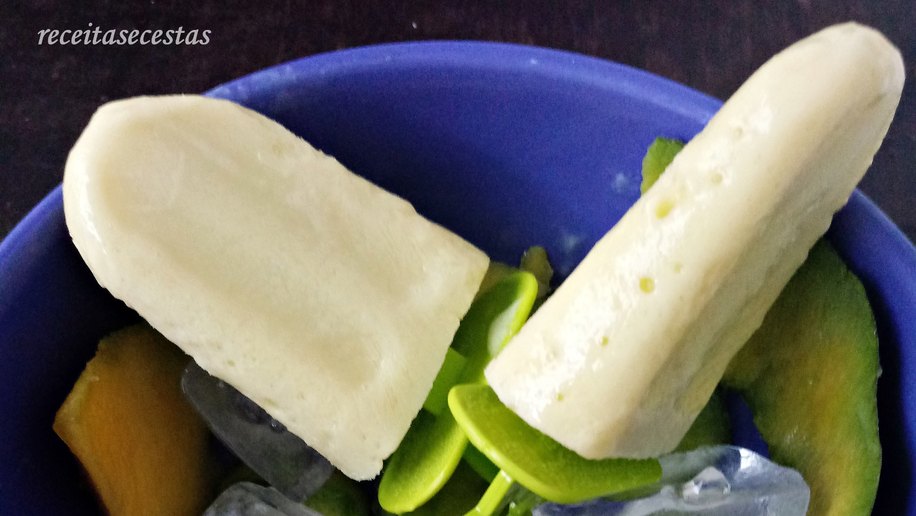 Picolé Natural ou Diet de Manga
