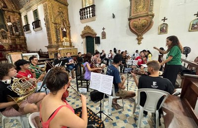 Femupe: oficinas de ensaios instrumentais focam a prática em conjunto