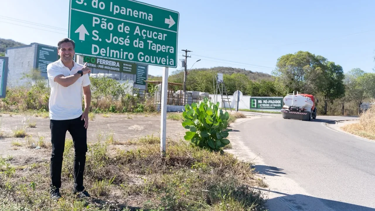 Isnaldo Bulhões reafirma compromisso com a duplicação entre Olho d’Água das Flores e Santana do Ipanema e exalta legado de Renan Filho