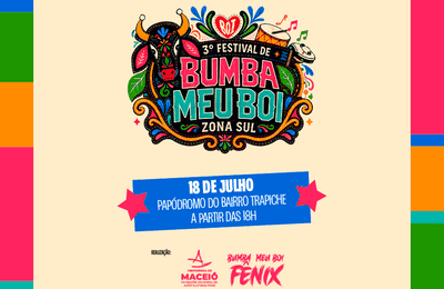 Terceiro Festival de Bumba Meu Boi da Zona Sul acontece neste sábado