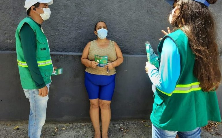 Trapiche da Barra recebe educação ambiental realizada pela Prefeitura de Maceió