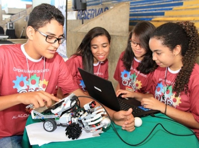 Estudantes apresentarão projetos na Olimpíada Brasileira de Robótica