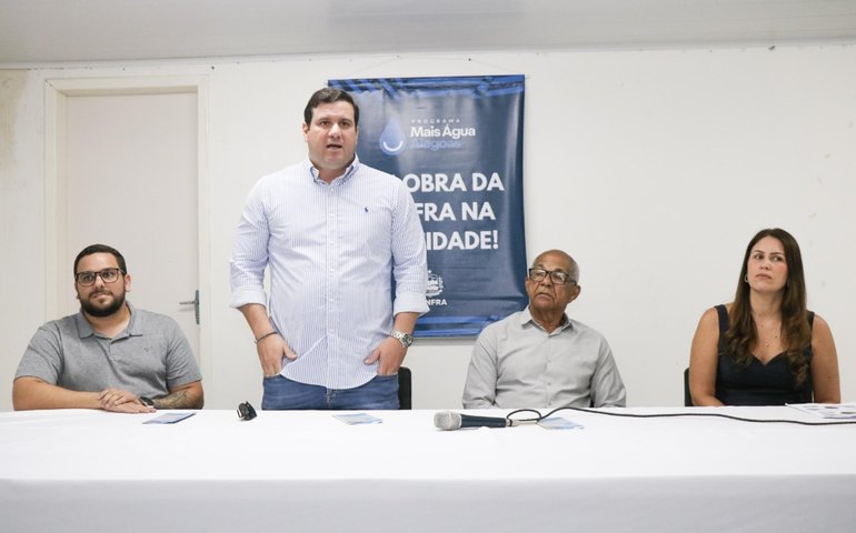 Mais Água Alagoas: Governo Paulo Dantas reforça investimentos em Japaratinga