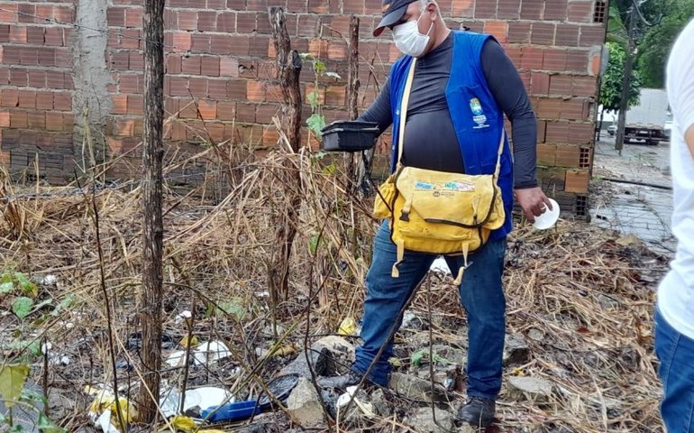 Ações de fiscalização em terrenos baldios intensificam combate ao Aedes aegypti em Maceió