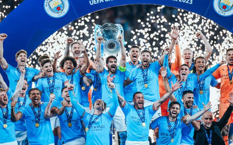 Manchester City vence Inter de Milão, fatura Liga dos Campeões e garante tríplice coroa