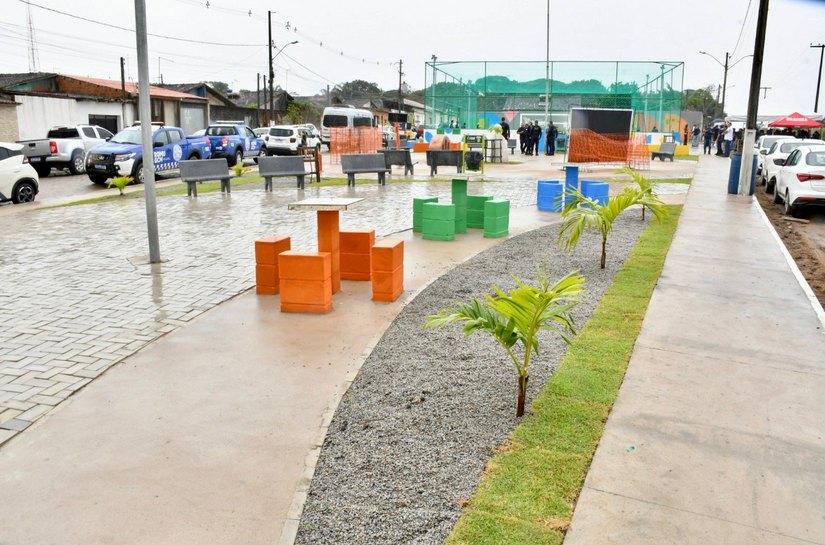 Parceria que transforma: Prefeitura e Intercement inauguram praça no bairro Novo São Miguel