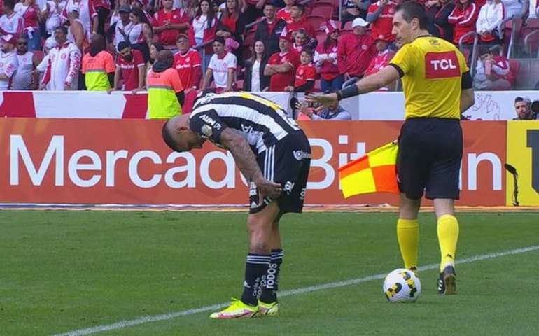 Arana vira dúvida do Atlético para duelo contra o Palmeiras pela Libertadores