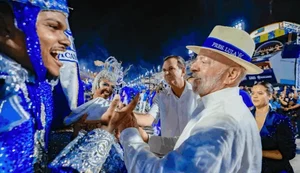 Lula foi homenageado em desfile da Acadêmicos de Niterói