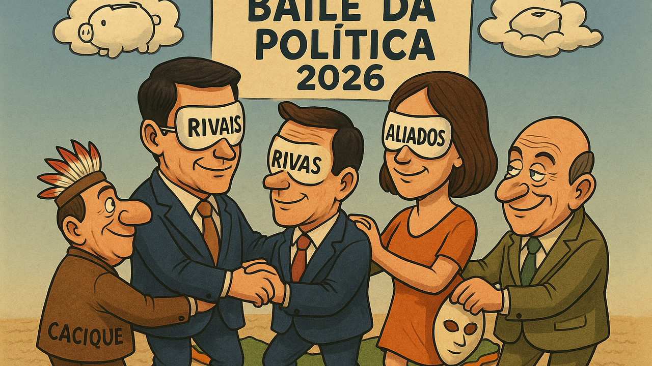 Política alagoana: o grande baile das nuvens e as alianças improváveis de 2026