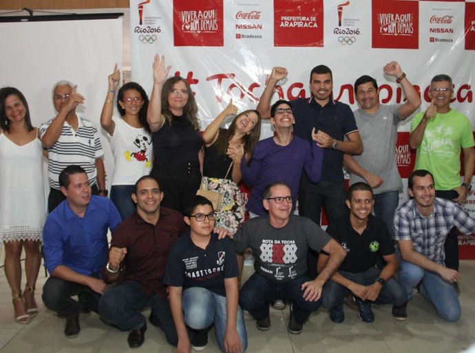Diversidade é marca dos revezadores da Tocha Olímpica em Arapiraca
