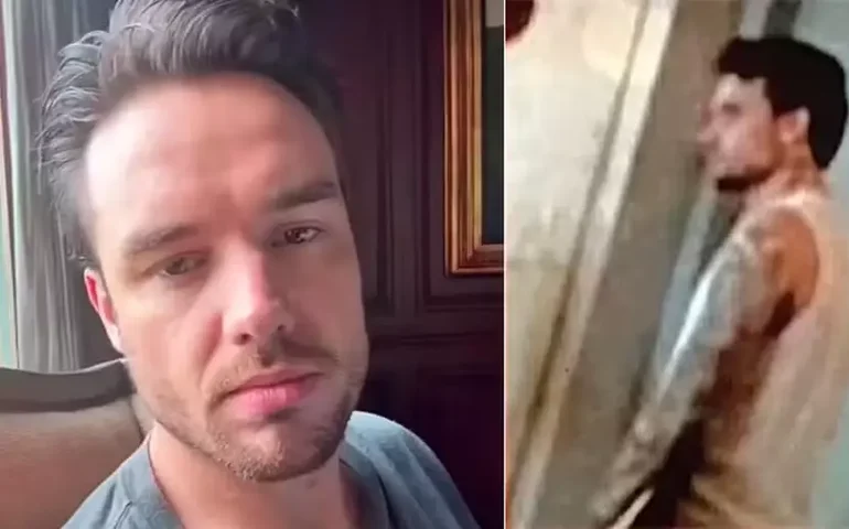 A última imagem de Liam Payne, ex-One Direction, divulgada por TV argentina