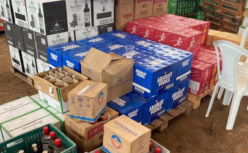 Ação da Sefaz flagra fraude em show e retém mercadorias avaliadas em mais de R$ 1 milhão