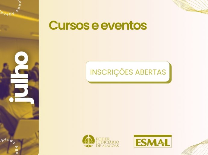 Esmal divulga programação de cursos e eventos para o mês de julho