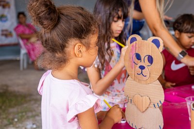 Brota na Grota leva recreação infantil e serviços para a Chã de Bebedouro
