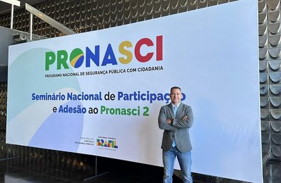 Em Brasília, Arapiraca adere à Programa Nacional de fortalecimento da Segurança Pública