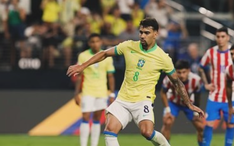 Seleção treina após 1ª vitória na Copa América e Paquetá explica pênalti perdido: 'Precipitei'