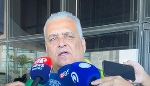 Alfredo Gaspar concedeu entrevista coletiva antes de evento com lideranças políticas do interior alagoano
