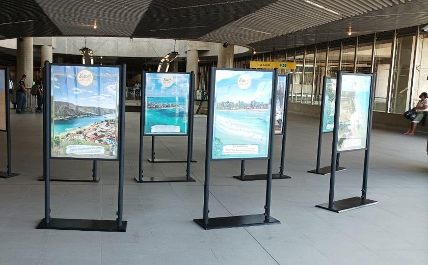 Destino Alagoas é destaque em exposição fotográfica no metrô de São Paulo