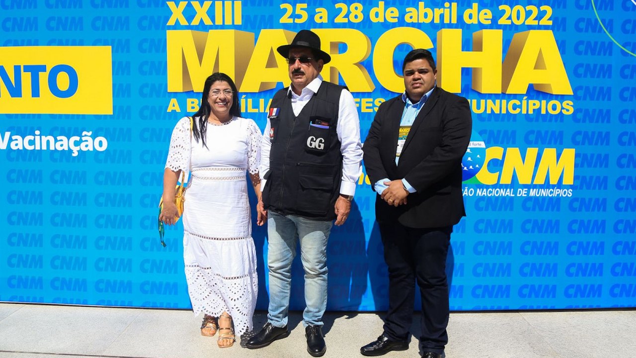 Gilberto Gonçalves participa da XXIII Marcha a Brasília em defesa dos municípios