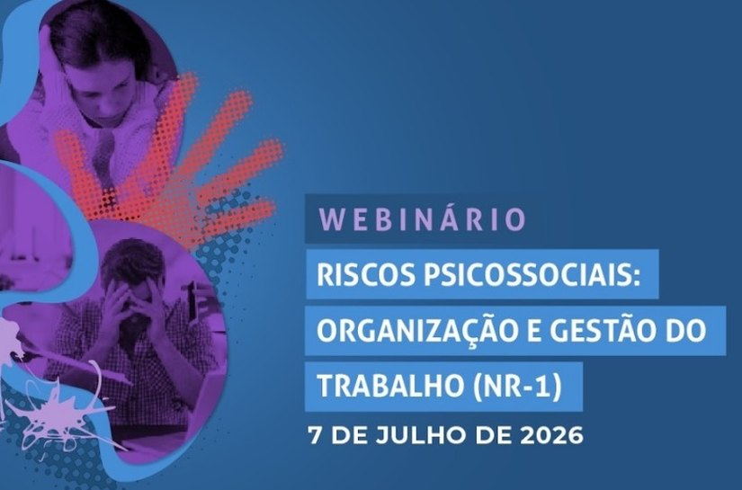 TJAL convida para webinário do CNJ sobre riscos psicossociais no ambiente de trabalho