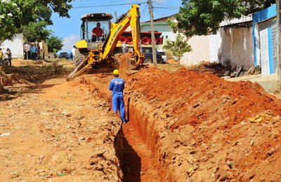 Prefeitura de Palmeira inicia obras no São Francisco e população comemora