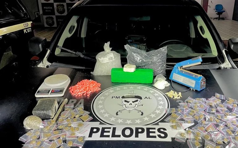 PM de Alagoas intensifica ações e apreende 31 armas e 19 Kg de drogas em uma semana