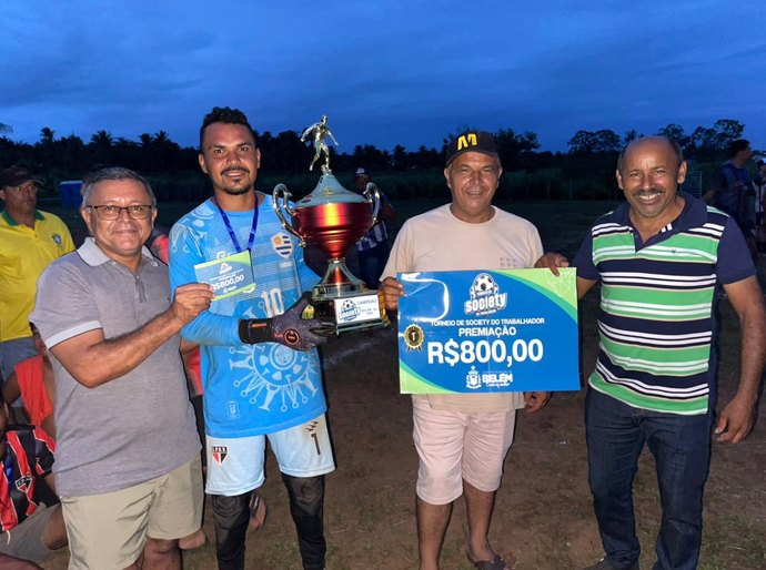 Prefeitura de Belém movimenta atletas com Torneio Society do Trabalhador