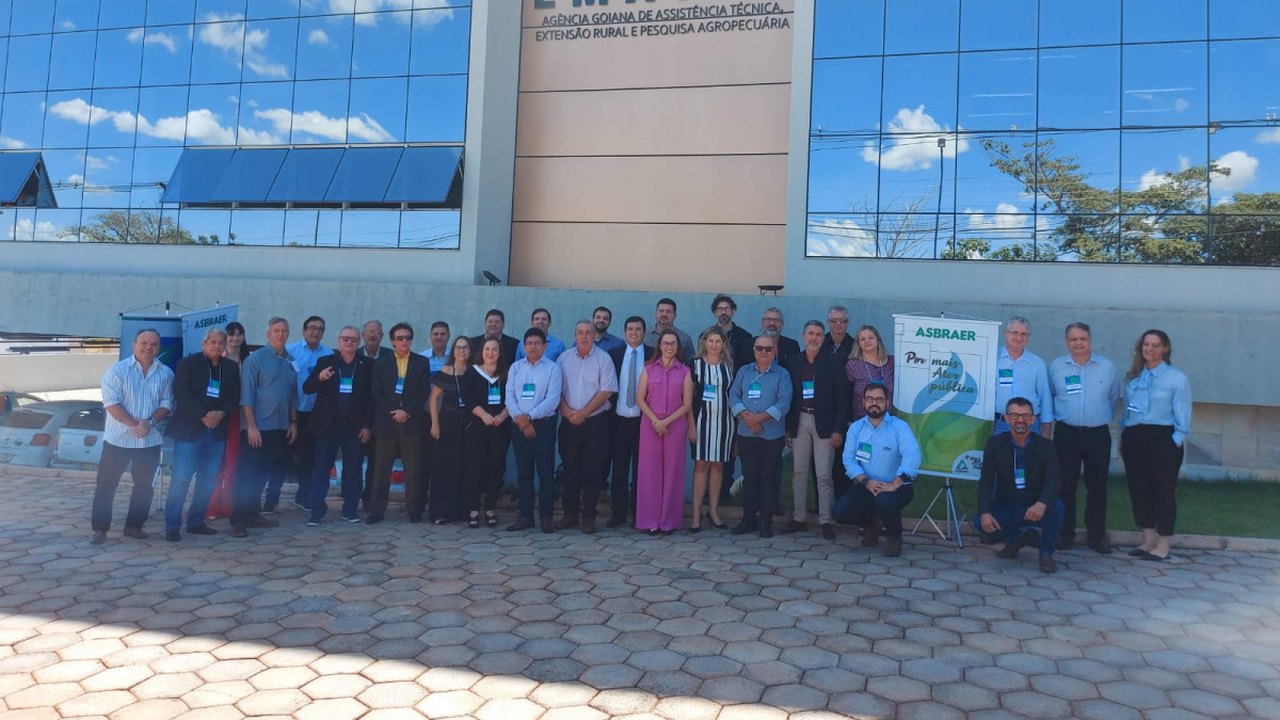 Emater participa da 61ª Assembleia Geral Ordinária da Asbraer em Goiás