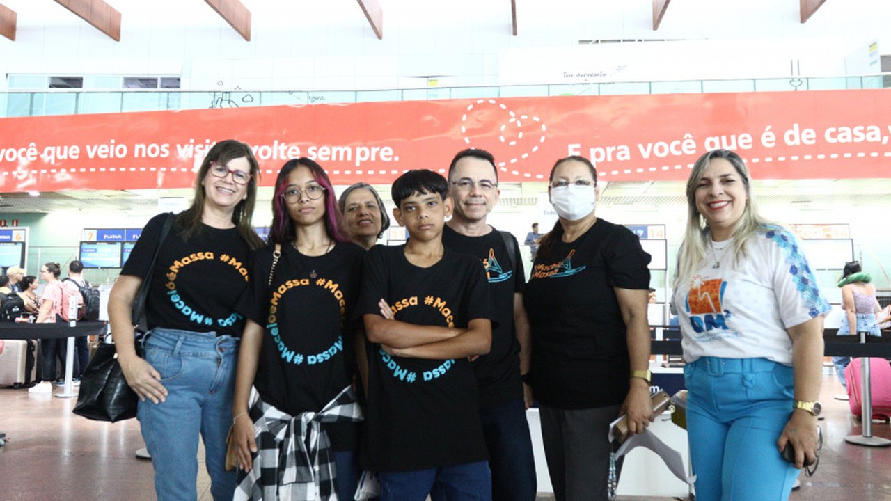 Estudantes participam roteiro cultural com viagem a Recife e Rio de Janeiro