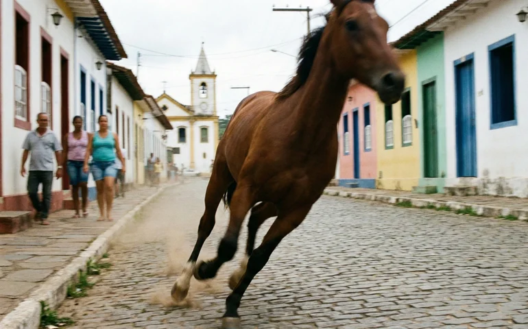 Menina de 9 anos sofre atropelamento por cavalo e família enfrenta dificuldades na recuperação