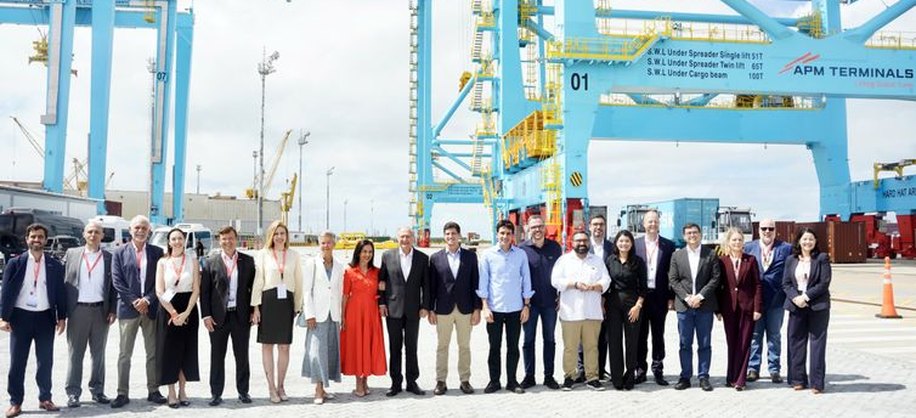 Cabo de Santo Agostinho (PE), 12/06/2026 - Vice Presidente da República Geraldo Alckmin durante cerimônia de entrega oficial do 1º Terminal 100% Elétrico da América Latina da APM Terminals. Foto: Cadu Gomes/VPR. Foto: Cadu Gomes/VPR