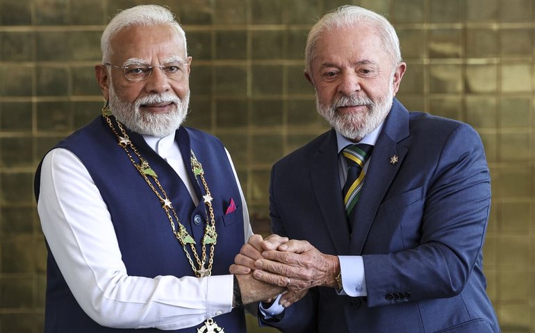 Lula e primeiro-ministro indiano conversam sobre tarifaço dos EUA