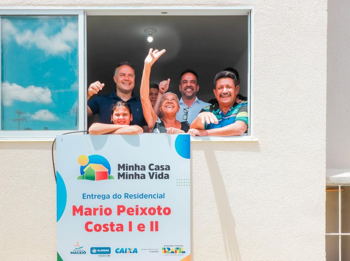 Ação coordenada do Governo Federal marca entrega de 384 moradias do Minha Casa, Minha Vida em Alagoas