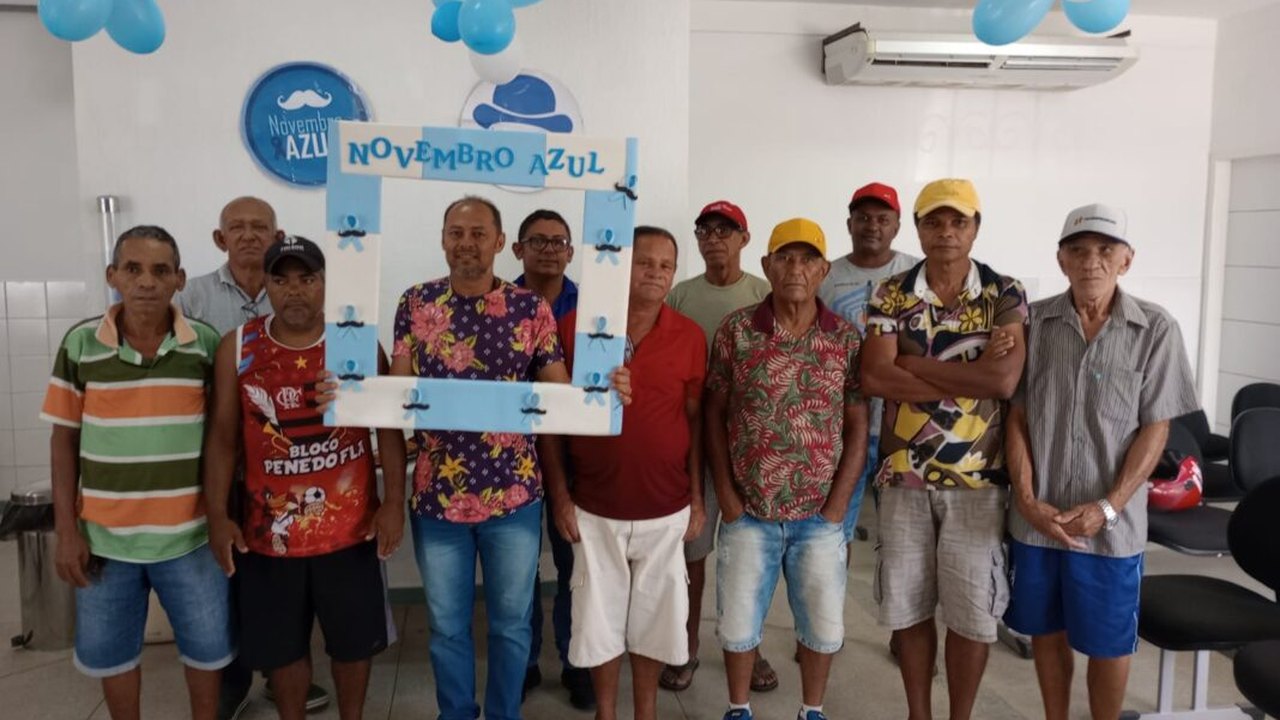 Campanha Novembro Azul movimenta os postos de saúde de Penedo