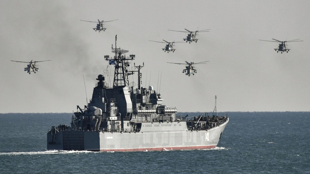 Frota do Mar Negro da Rússia destrói 14 lanchas não tripuladas ucranianas em uma semana